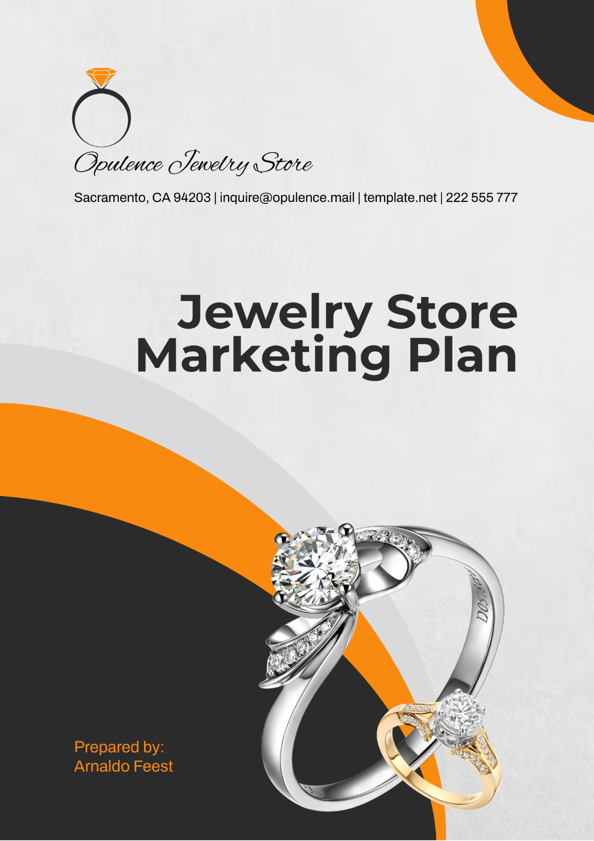 Jewelry Store Marketing Plan Template