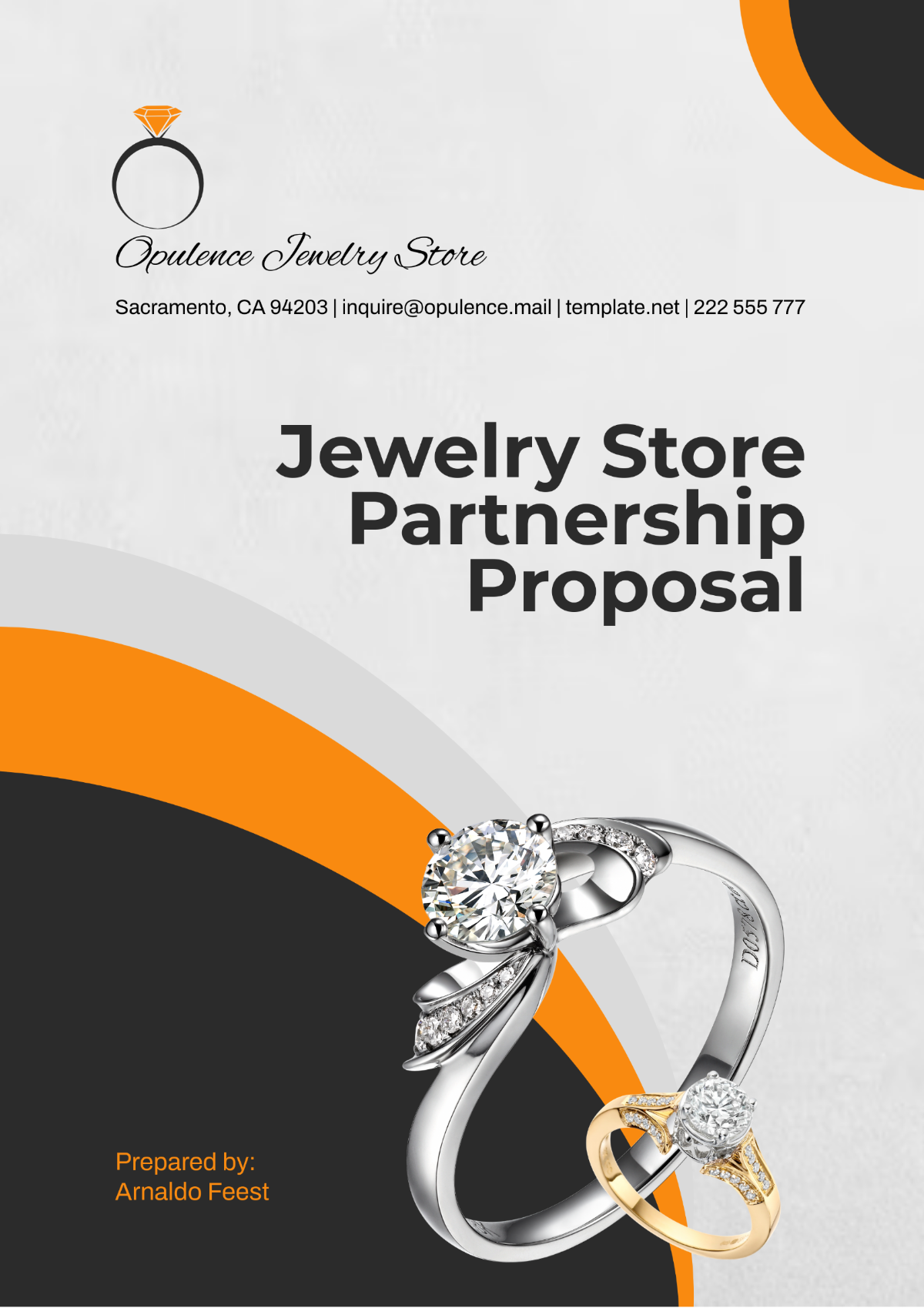 Jewelry Store Partnership Proposal Template