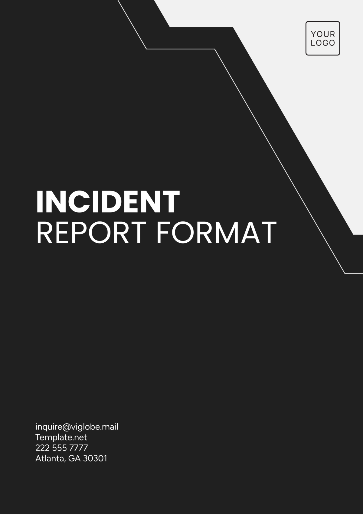 Incident Report Format Template - Edit Online & Download