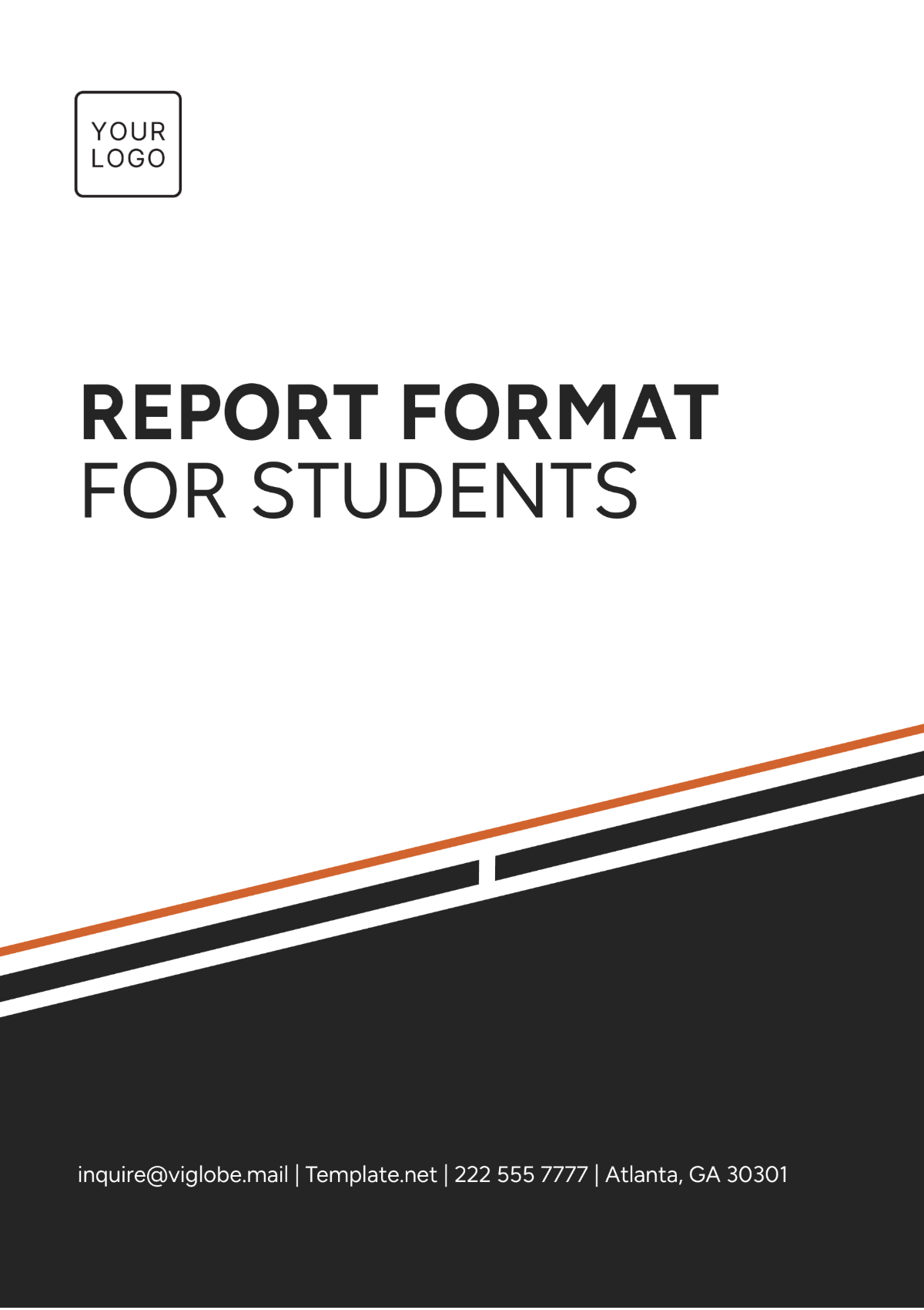 Report Format for Students Template - Edit Online & Download