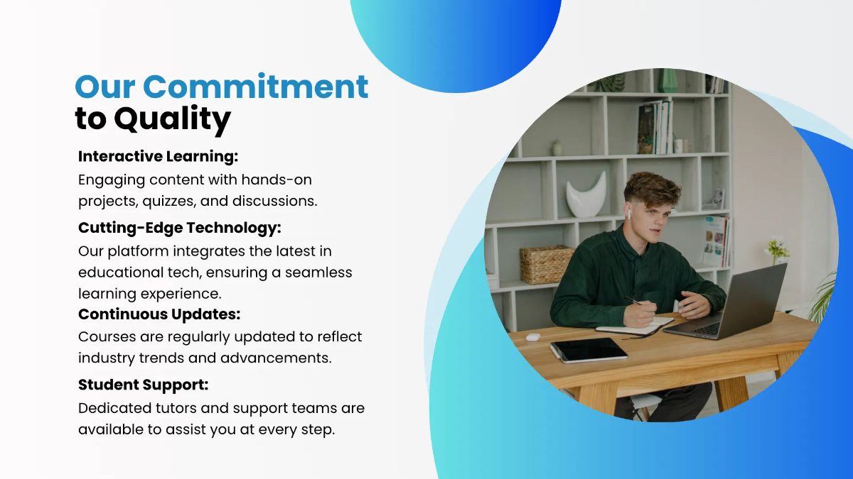 Free Online Learning Presentation Template to Edit Online