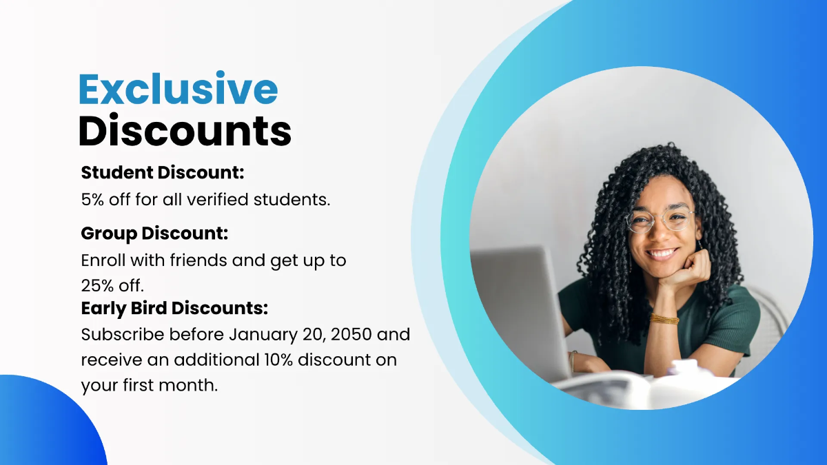 Free Online Learning Presentation Template to Edit Online