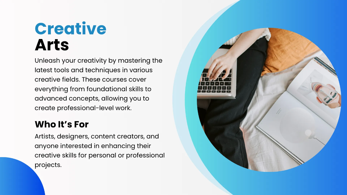 Free Online Learning Presentation Template to Edit Online