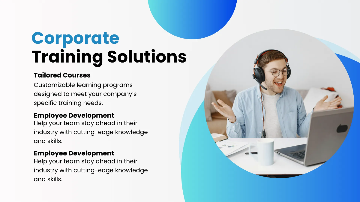 Free Online Learning Presentation Template to Edit Online