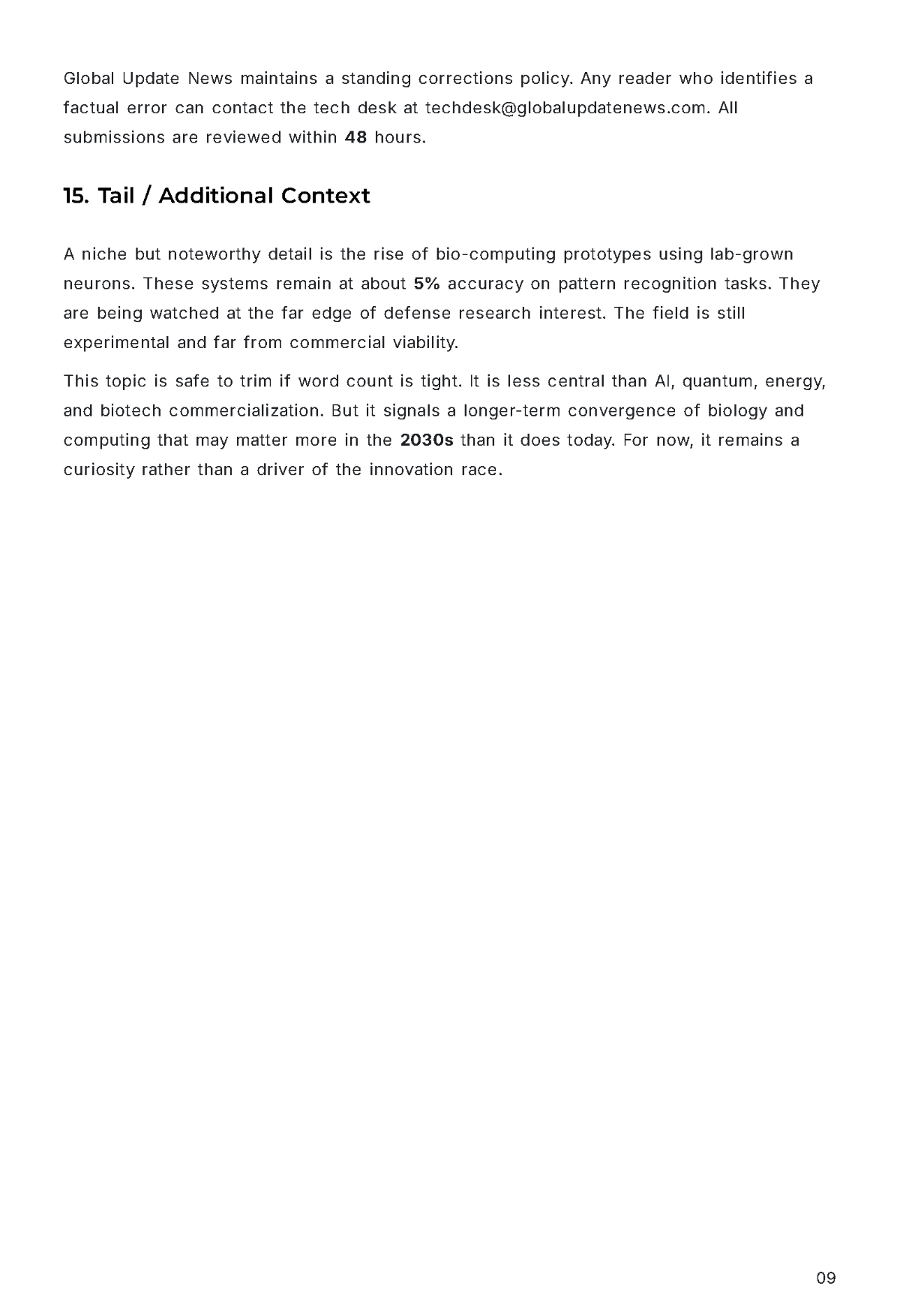 Free News Report Format Template to Edit Online