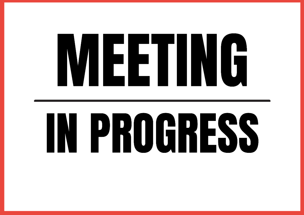 Free Meeting Sign Template to Edit Online