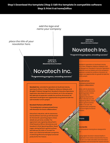 free newsletter templates for mac pages free newsletter templates for mac pages