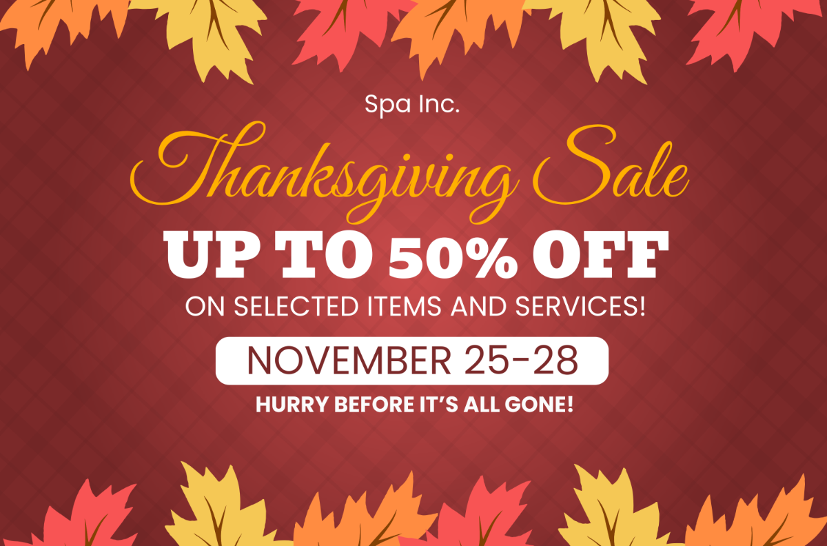 Thanksgiving Sale