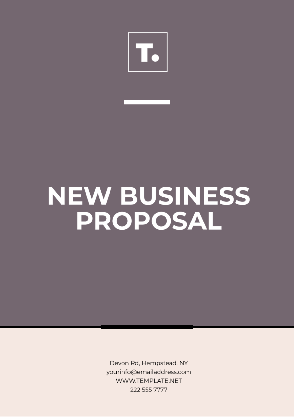 New Business Proposal Template - Edit Online & Download