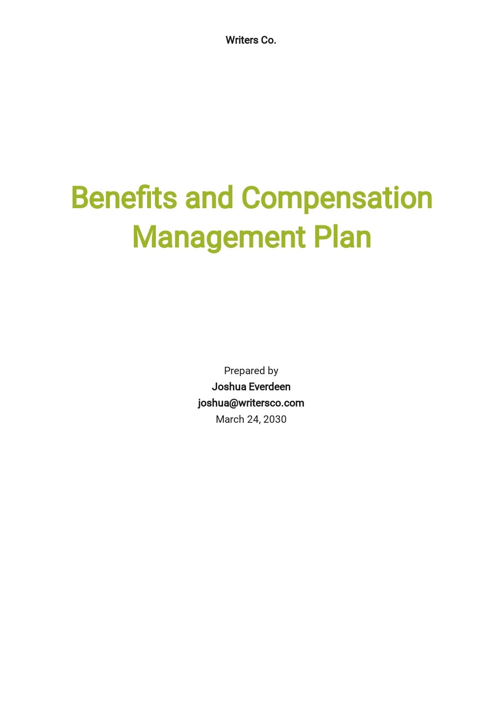 Benefits and Compensation Management Plan Template.jpe