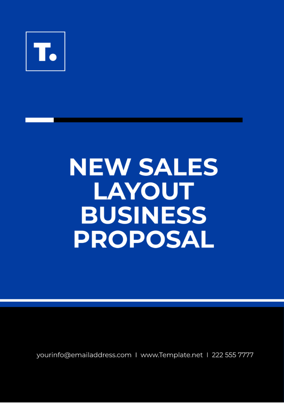 New Sales Layout Business Proposal Template - Edit Online & Download