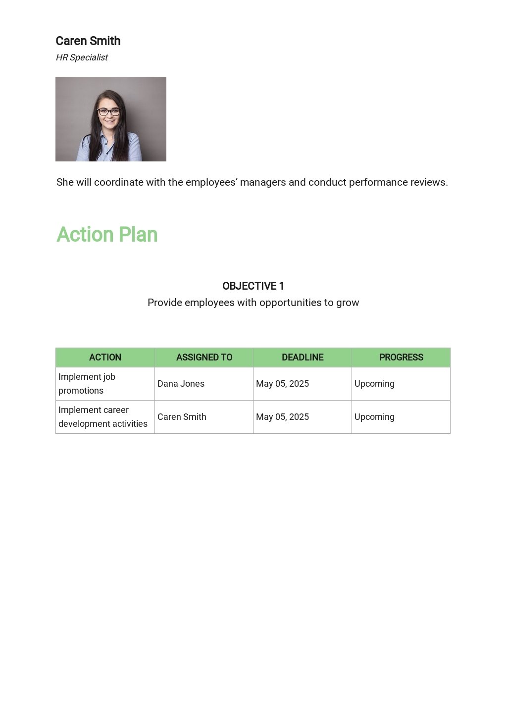 Employee Retention Plan Template [Free PDF] Word (DOC) Apple (MAC