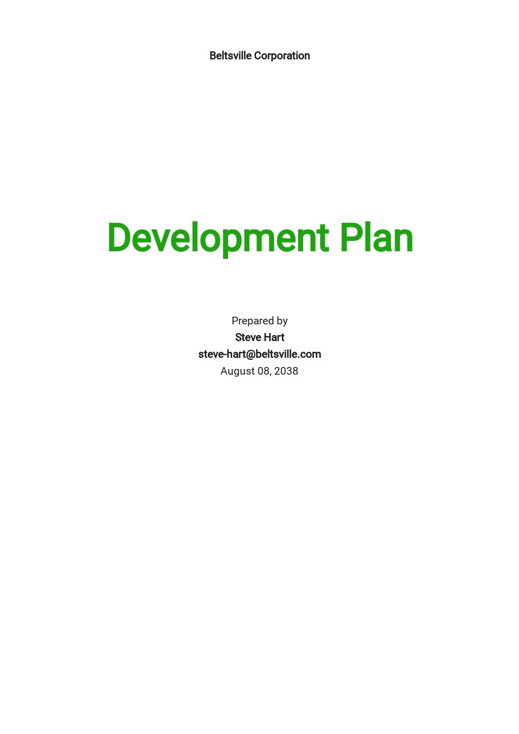 FREE HR Plan Template in Microsoft Word (DOC) Template net