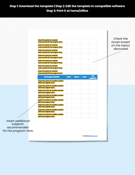 Free Basic Software Checklist Template - Google Docs, Word | Template.net