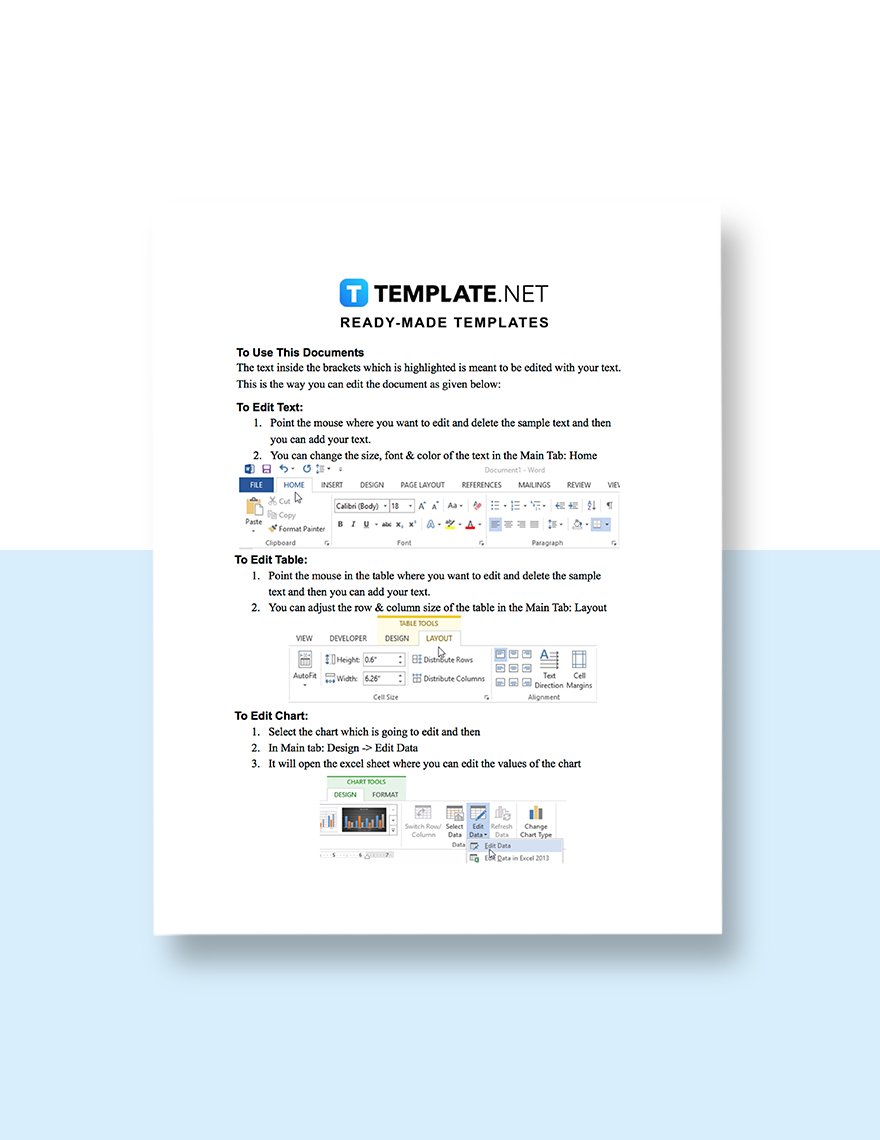 Basic Software Checklist Template