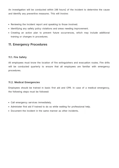 Free Moving Company Safety Guideline Template to Edit Online