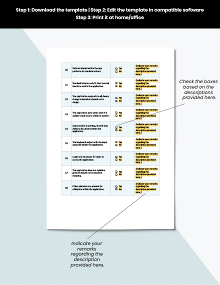 checklist template for mac word