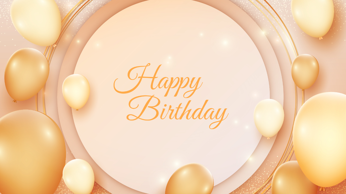 Birthday Background Template - Edit Online & Download