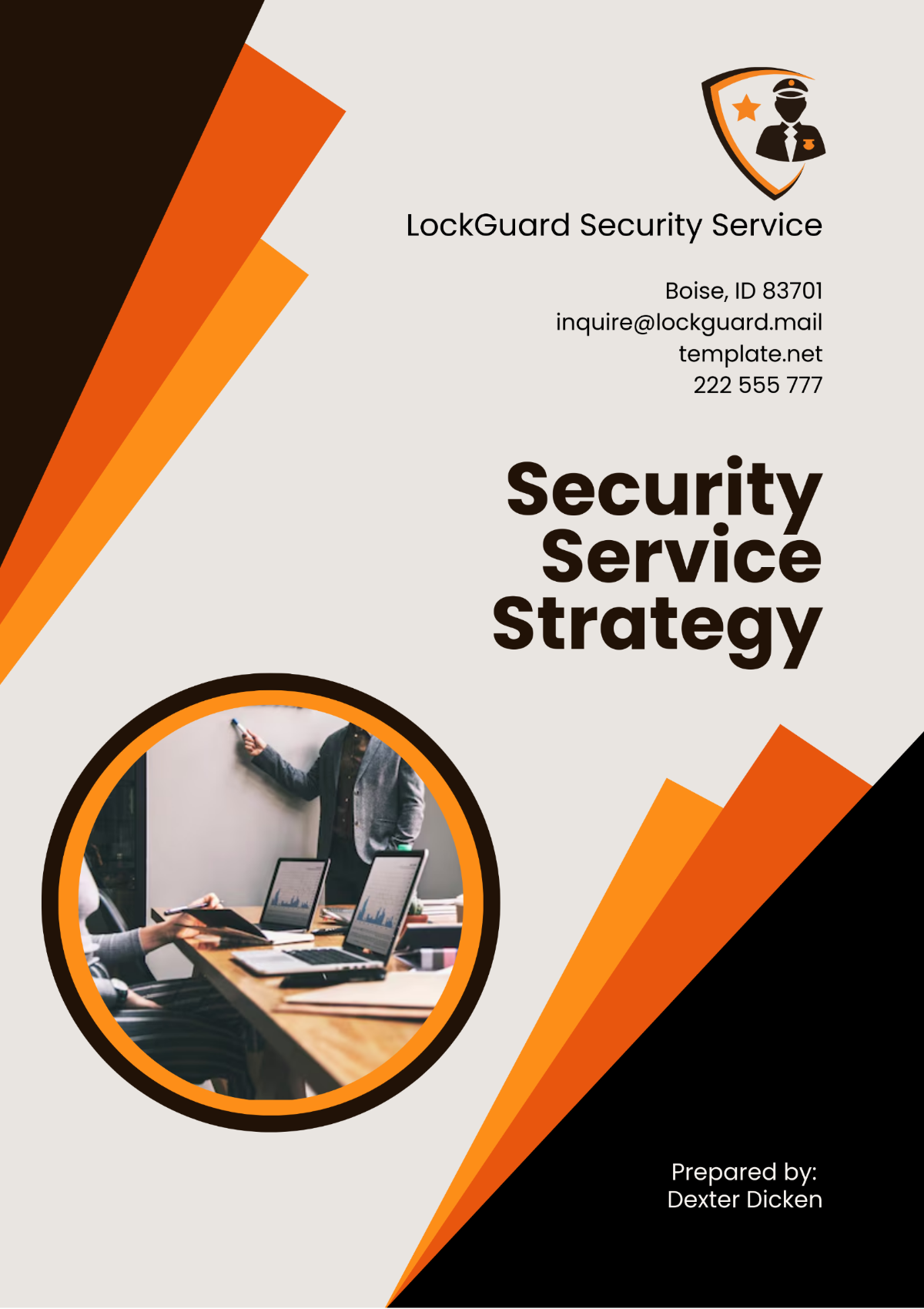 Security Service Strategy Template - Edit Online & Download