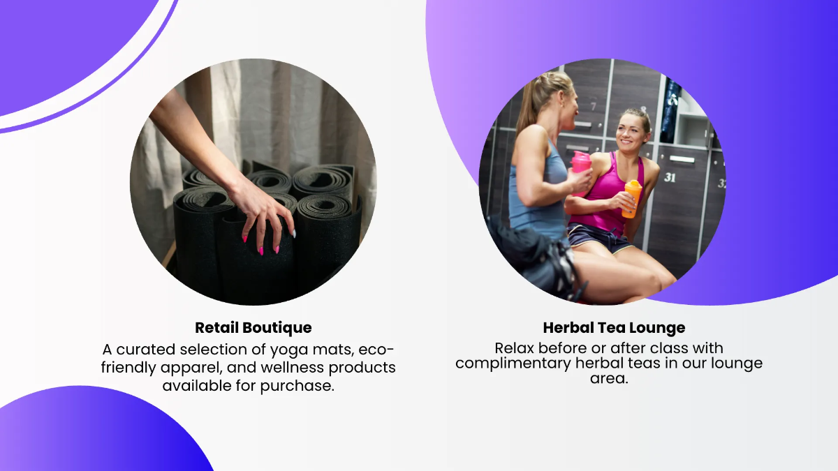 Free Yoga Studio Presentation Template to Edit Online