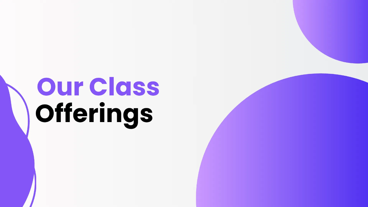 Free Yoga Studio Presentation Template to Edit Online