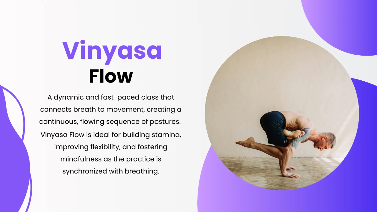 Free Yoga Studio Presentation Template to Edit Online