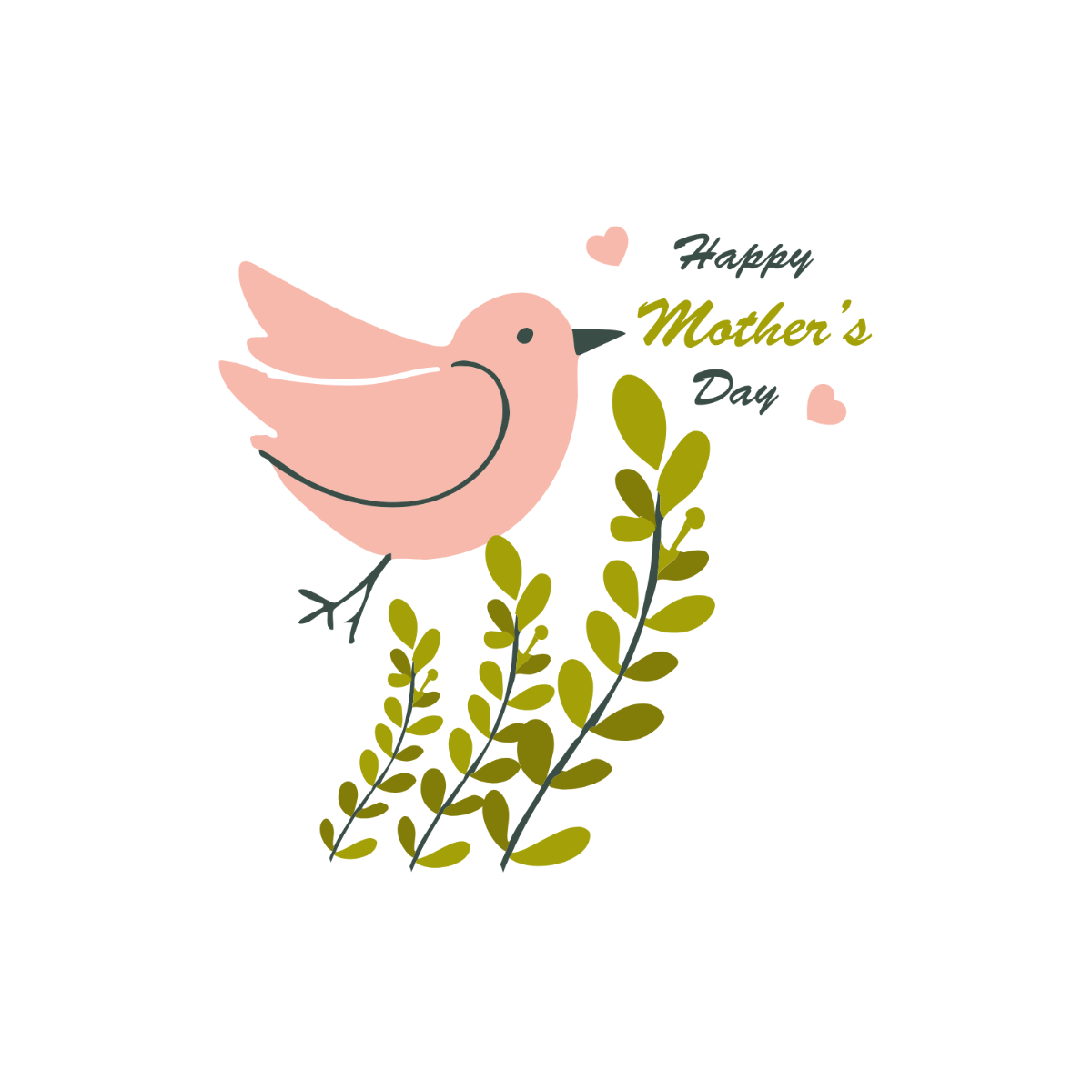 Nature-themed Mother's Day Clipart - Edit Online | Template.net