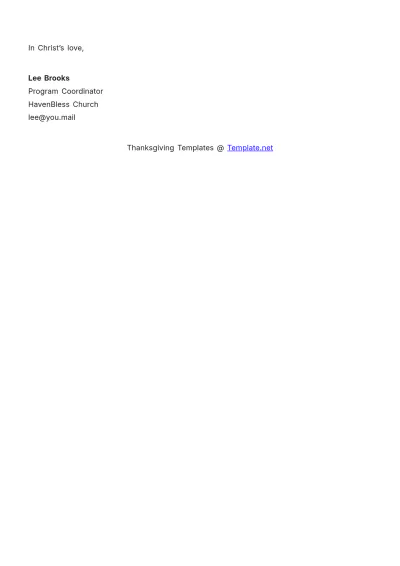 Free Thanksgiving Letterhead Template to Edit Online