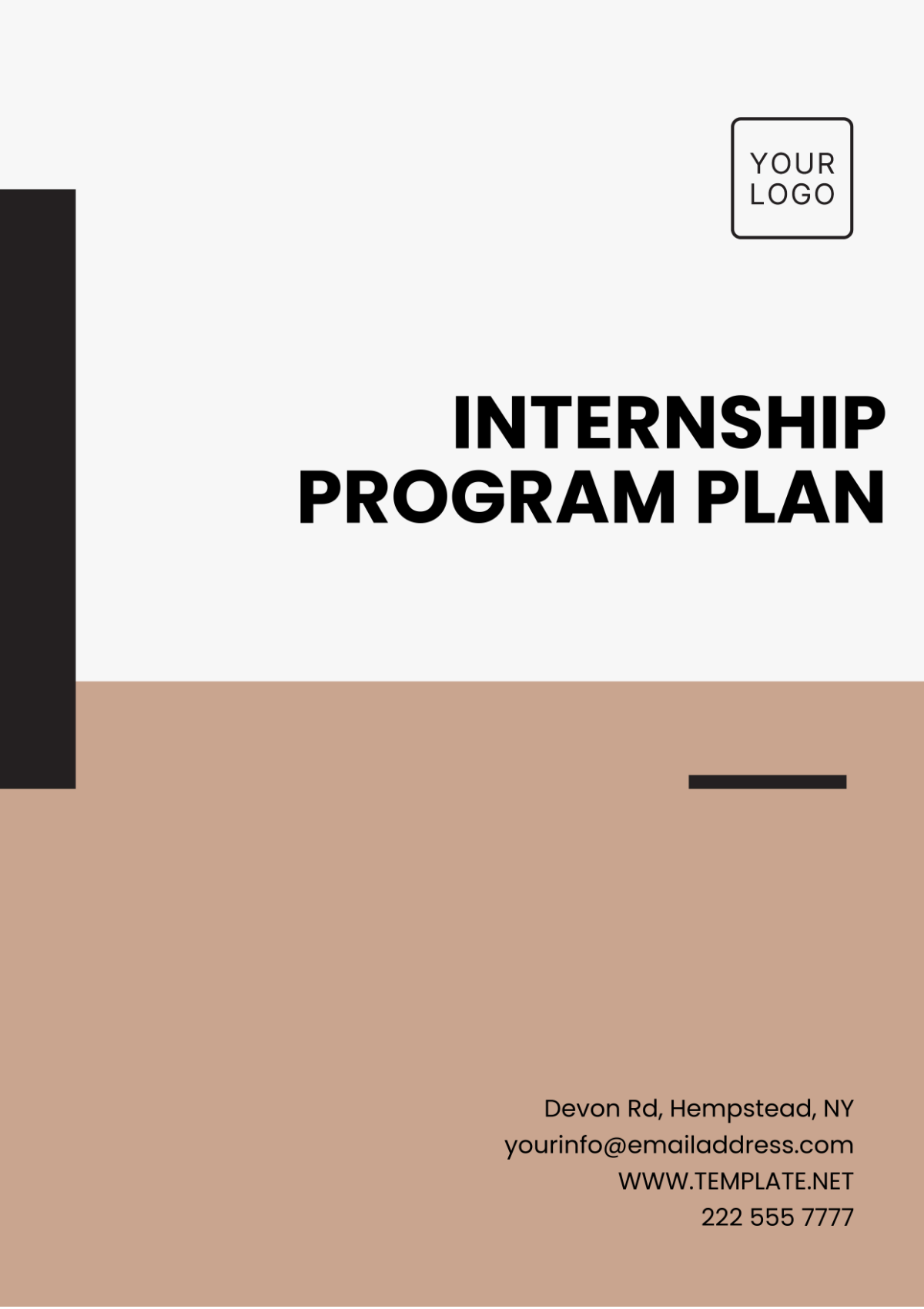 Internship Program Plan Template - Edit Online & Download