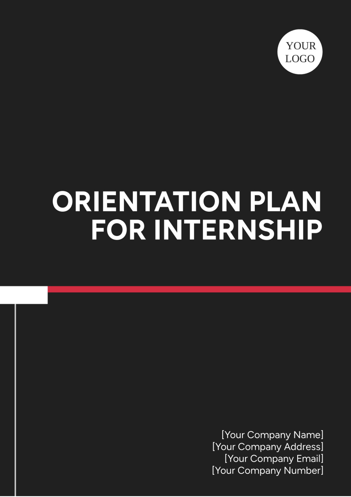 Orientation Plan for Internship Template - Edit Online & Download