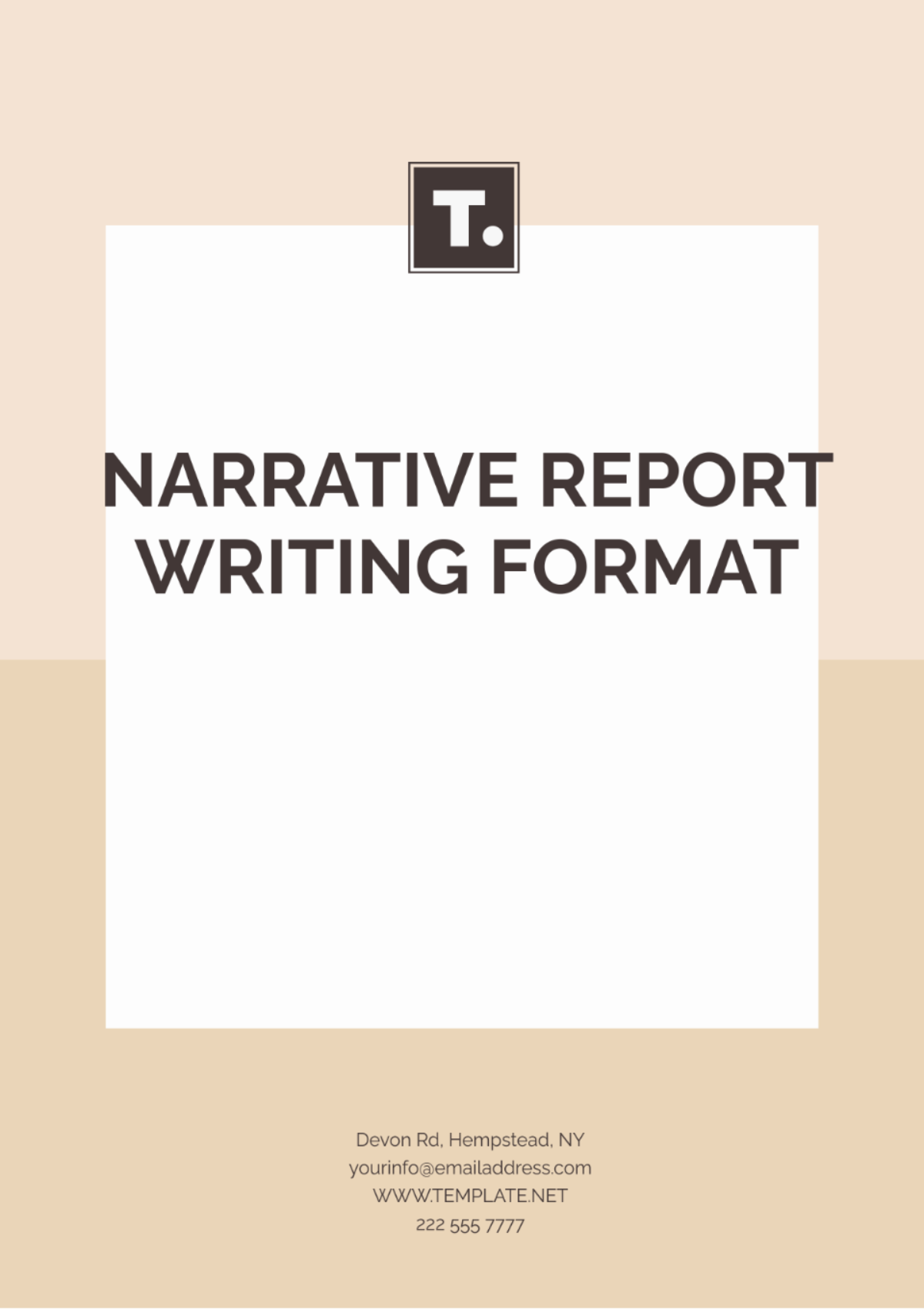 Narrative Report Writing Format Template - Edit Online & Download