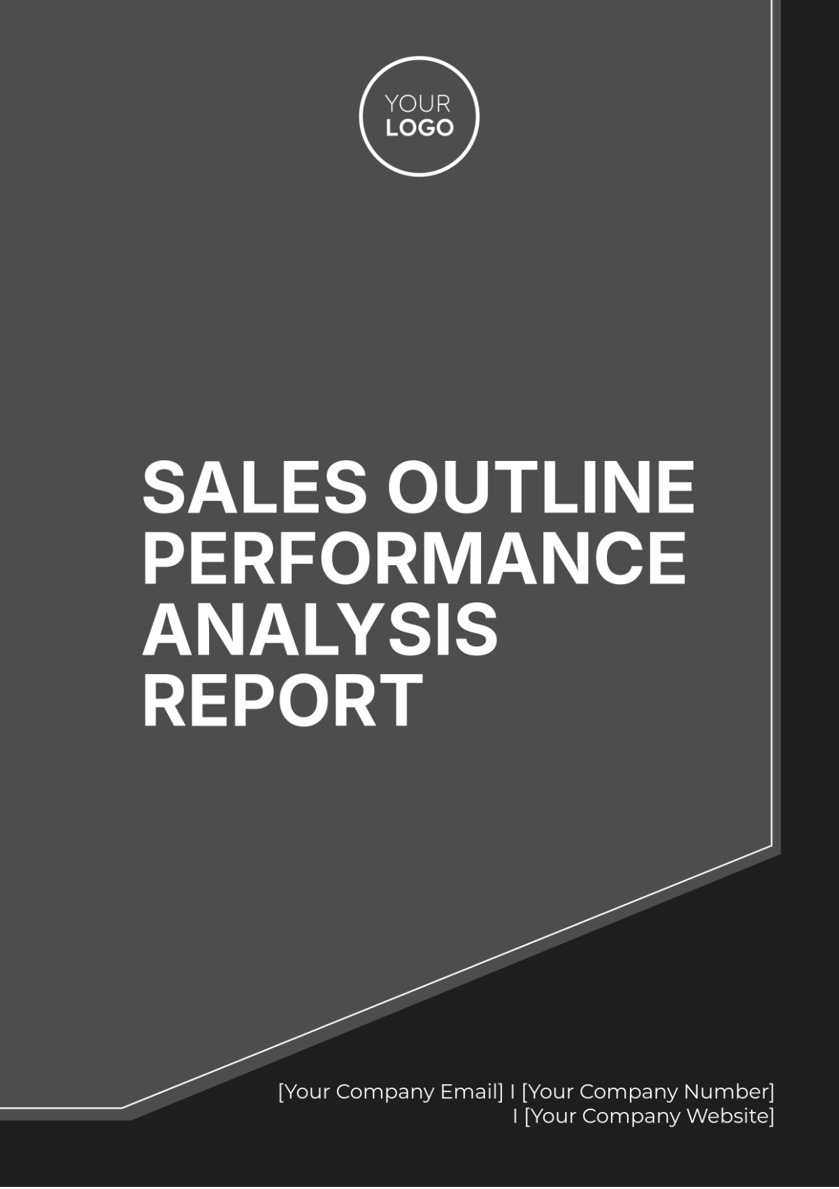 Free Sales Outline Performance Analysis Report Template