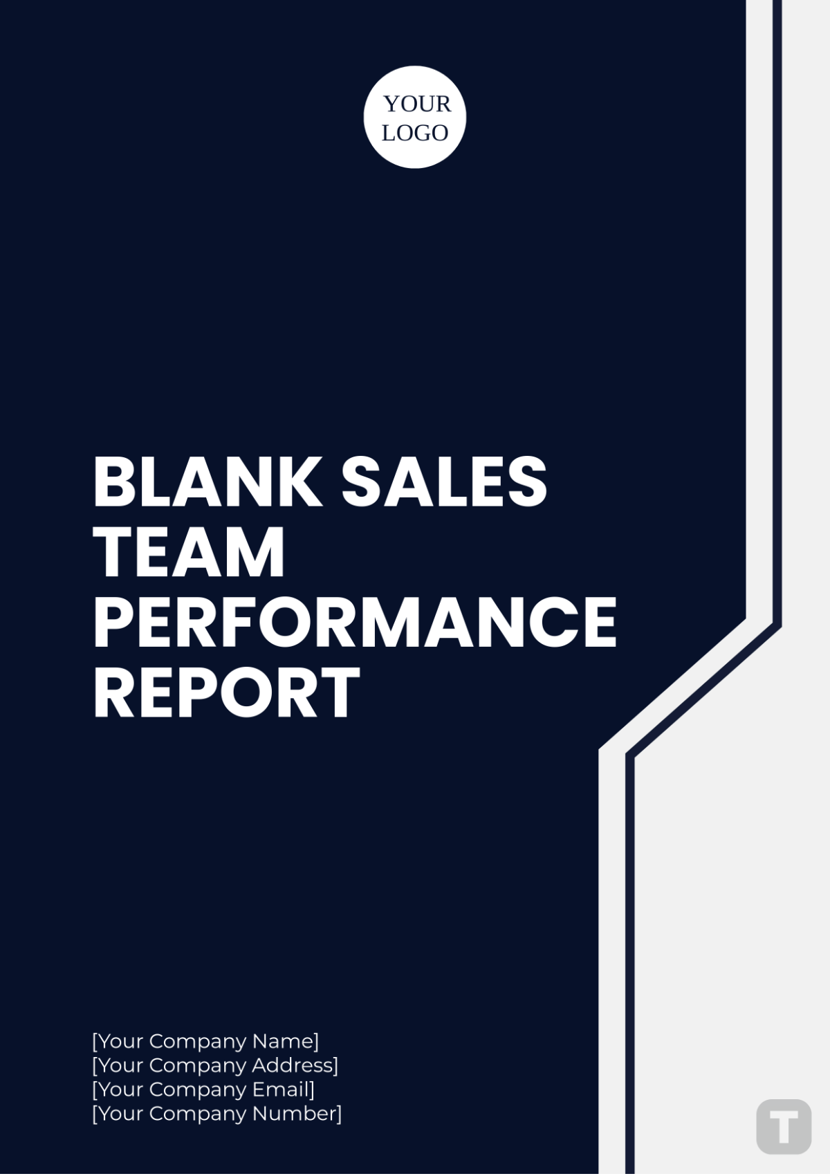 Blank Sales Team Performance Report Template - Edit Online & Download