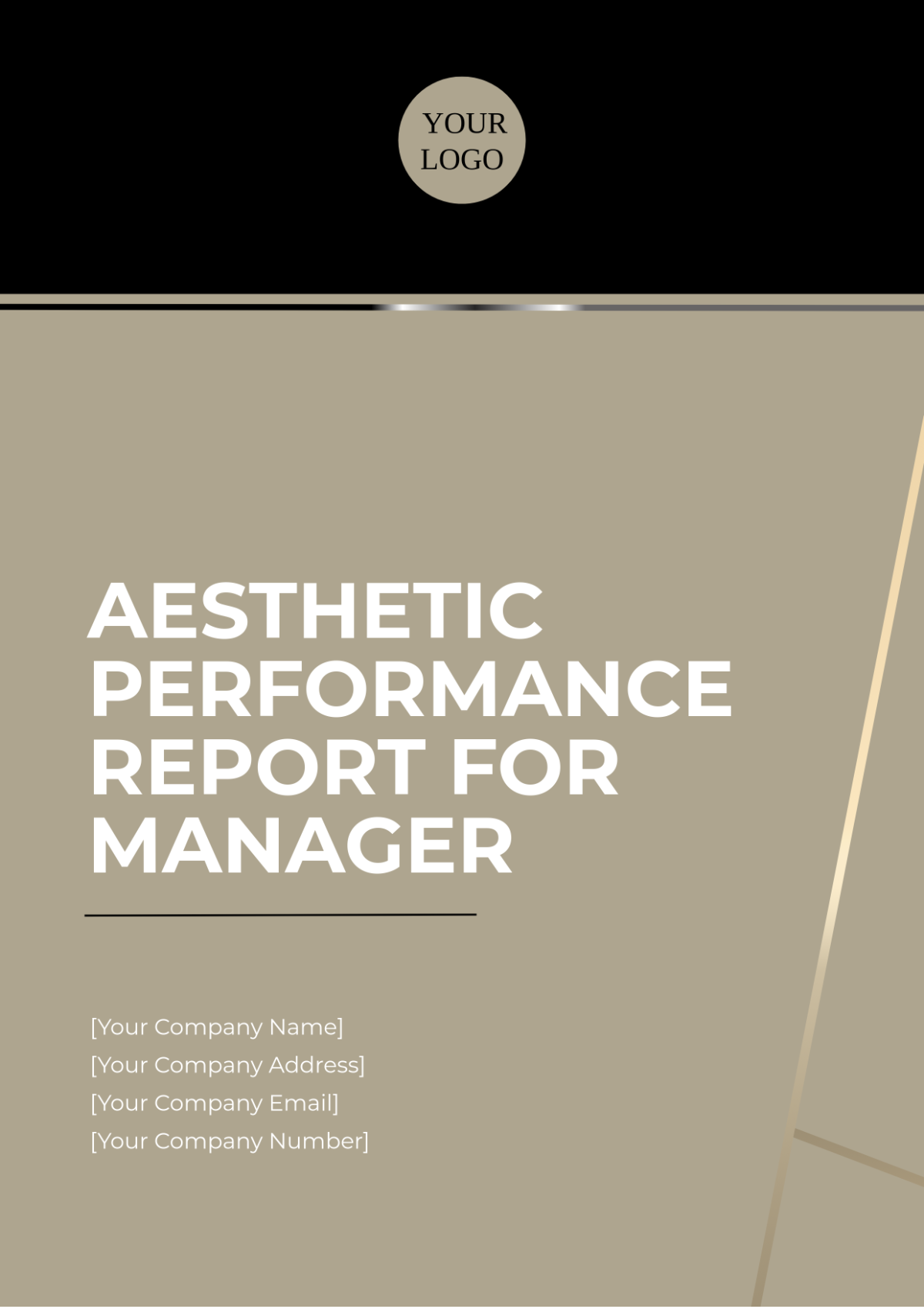 Aesthetic Performance Report for Manager Template - Edit Online & Download