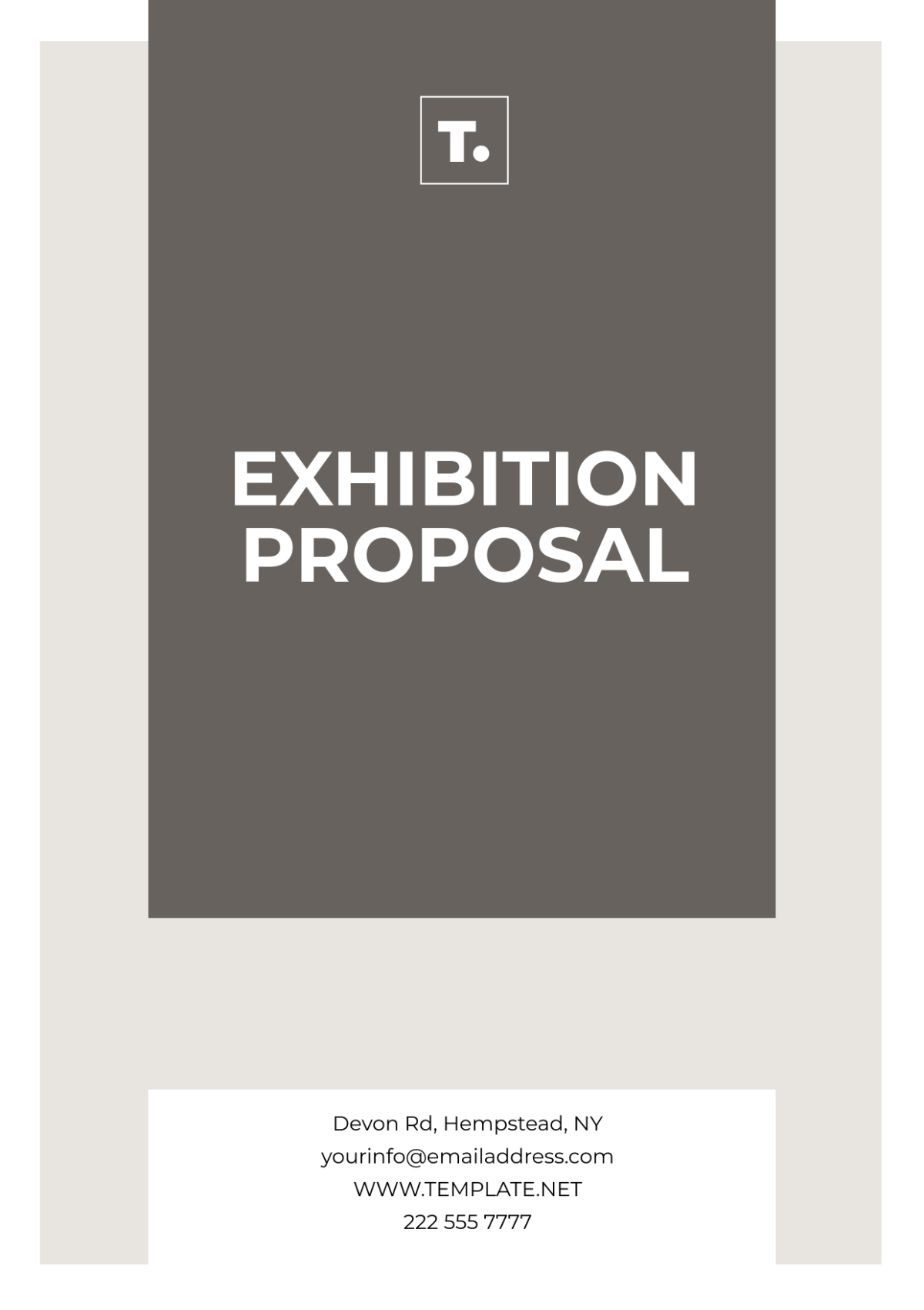 Exhibition Proposal Template - Edit Online & Download