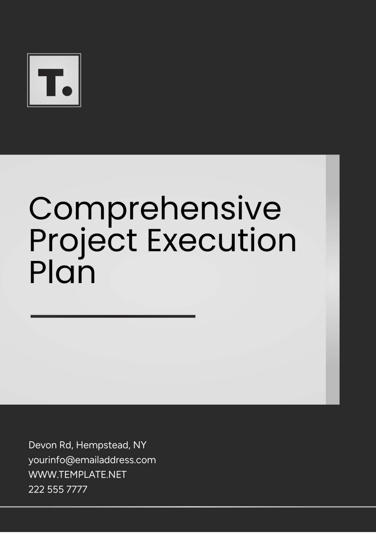 Comprehensive Project Execution Plan Template - Edit Online & Download