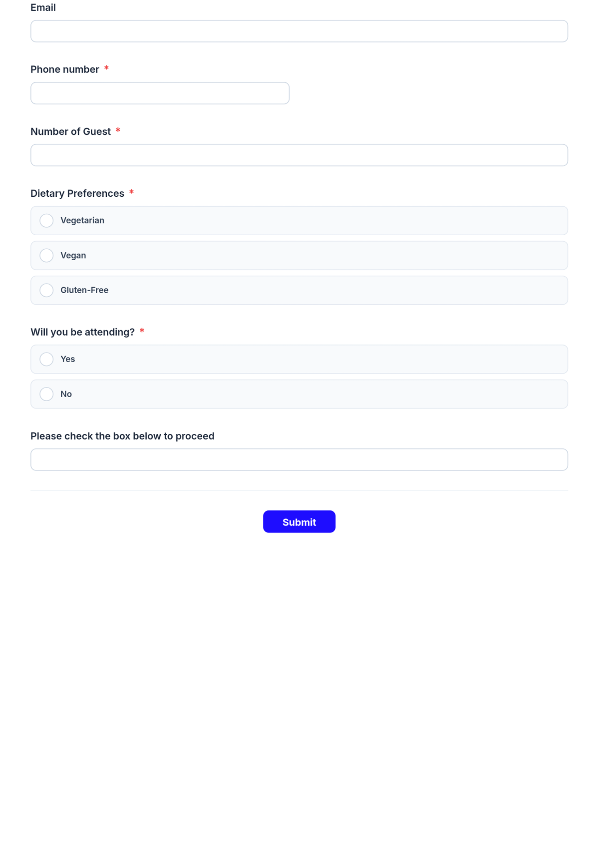 Free Party Signup Form Template & AI Party Signup Form Maker Free Party Signup Form Template & AI Party Signup Form Maker