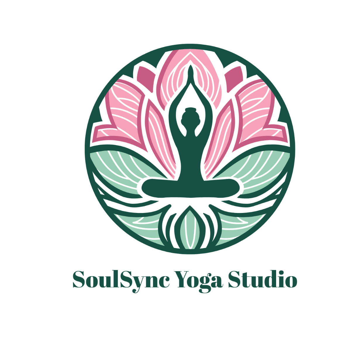 Yoga Studio Logo Template