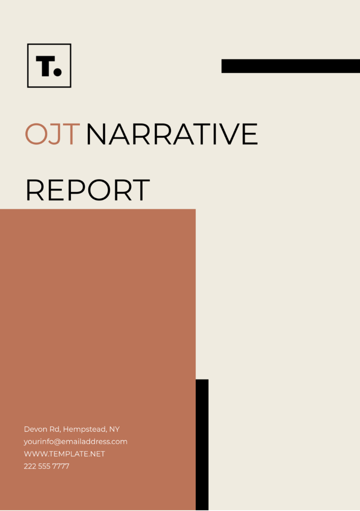 OJT Narrative Report Template - Edit Online & Download