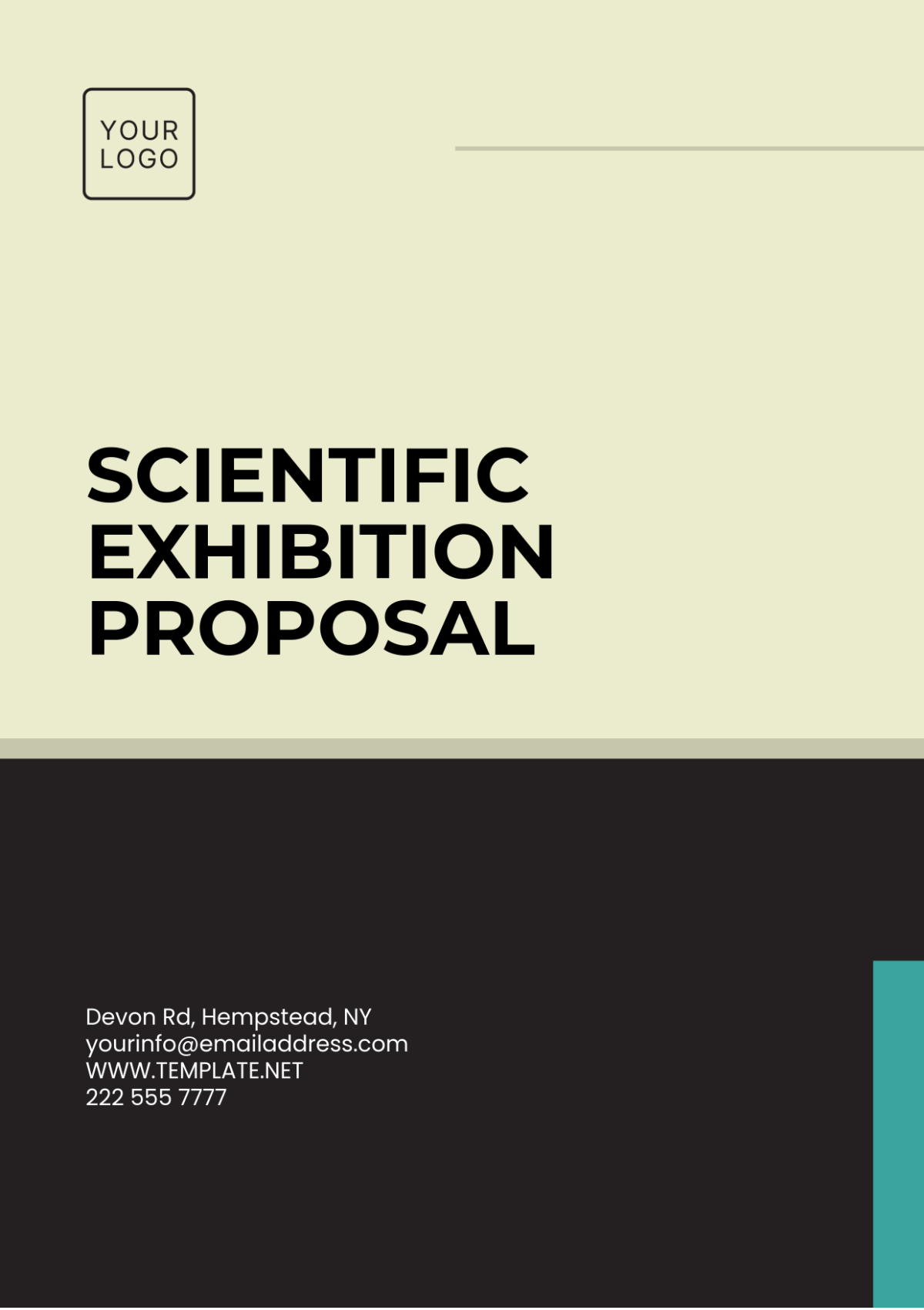 Scientific Exhibition Proposal Template - Edit Online & Download