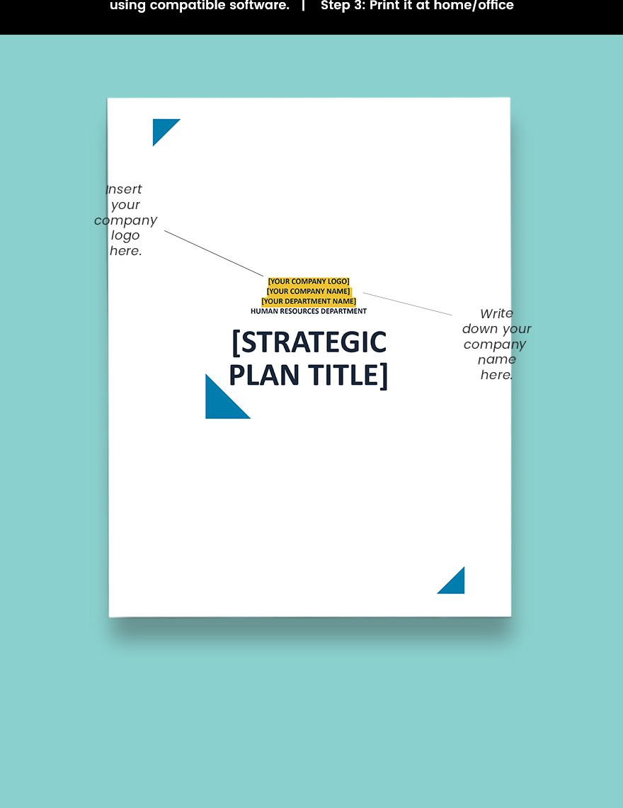 Sample HR Strategy Plan Template