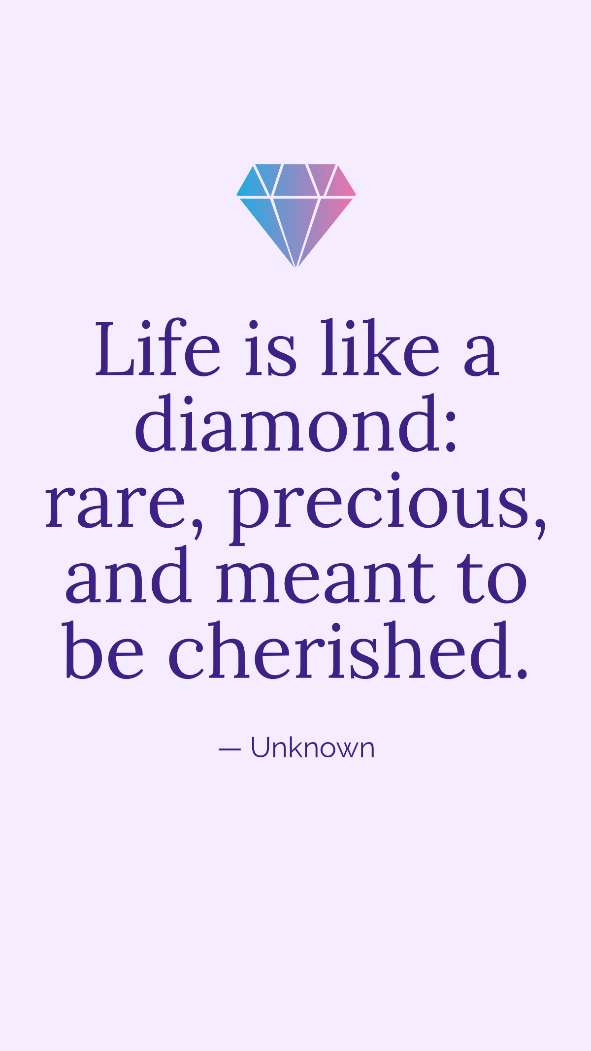 Diamond Birthday Quote