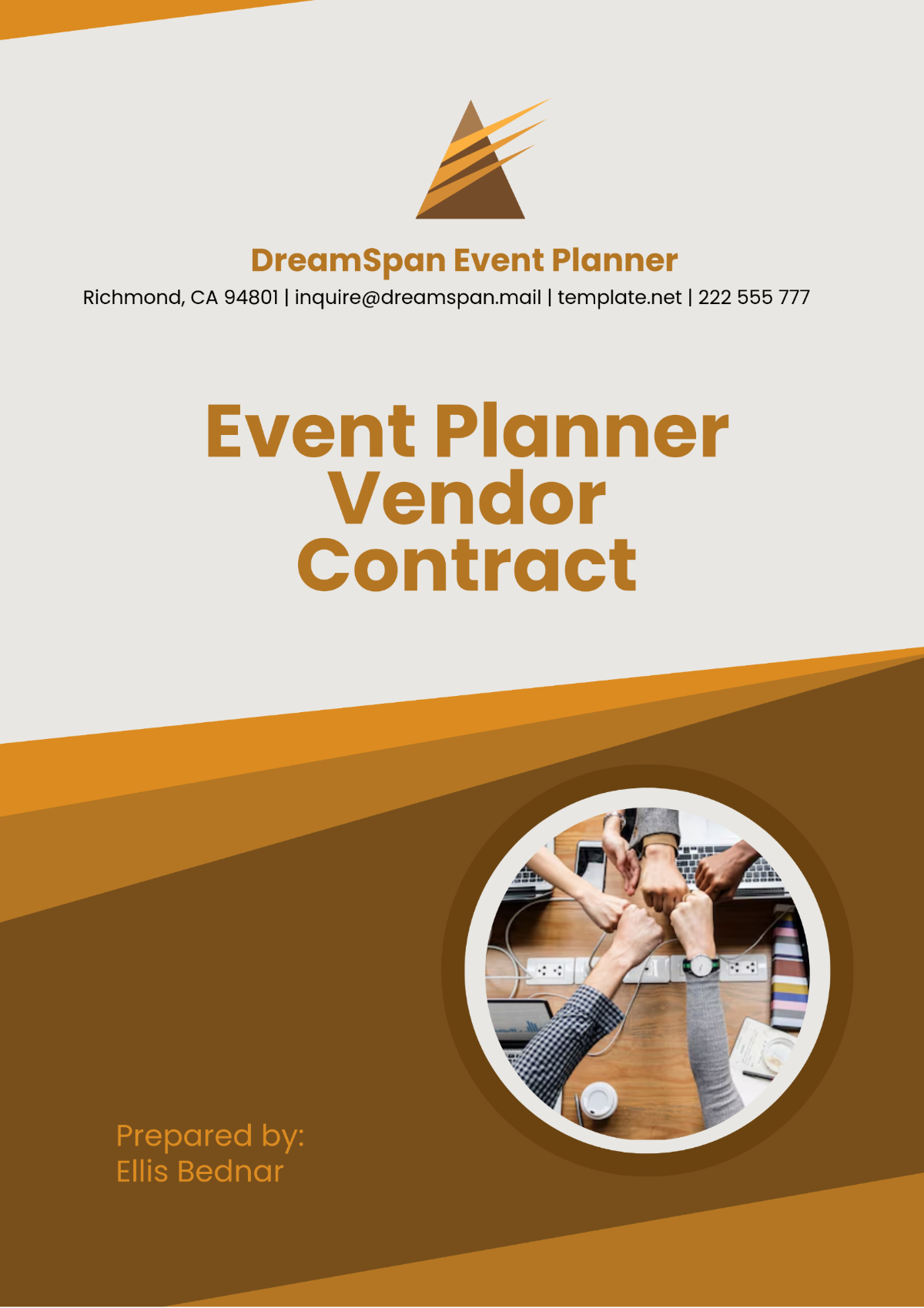 Free Event Planner Vendor Contract Template