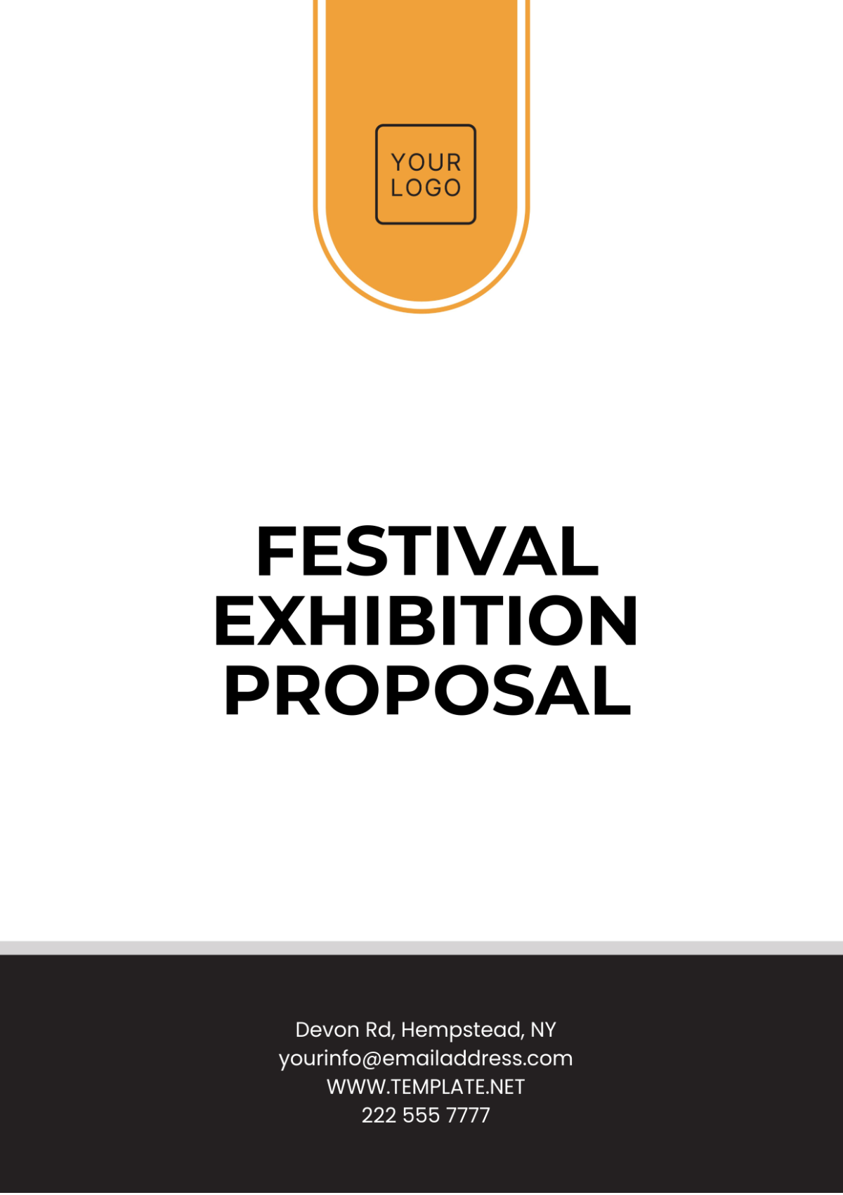 Festival Exhibition Proposal Template - Edit Online & Download