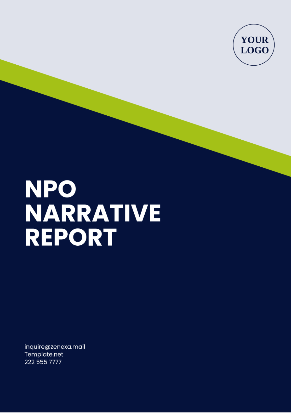 NPO Narrative Report Template - Edit Online & Download