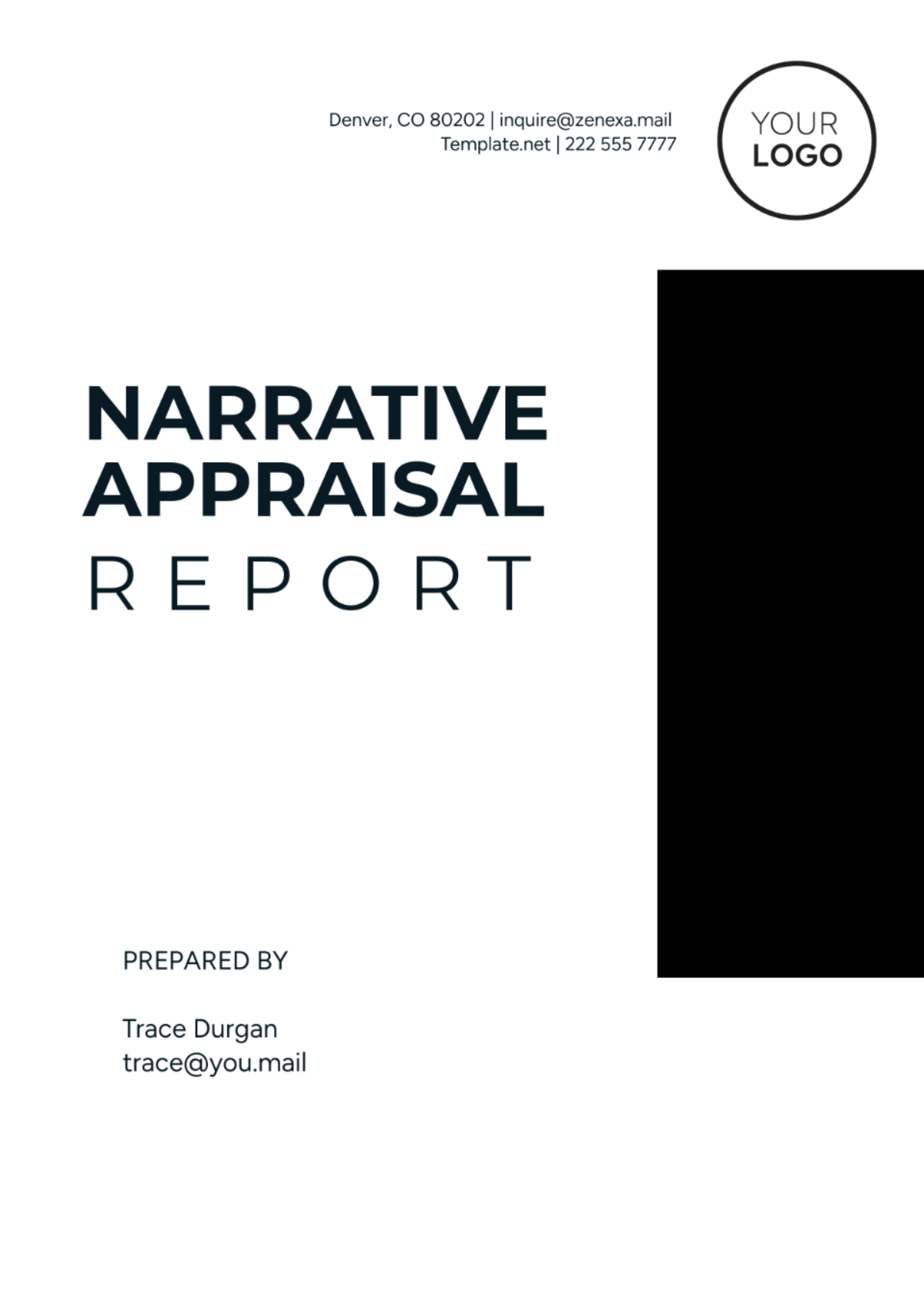 Narrative Appraisal Report Template - Edit Online & Download