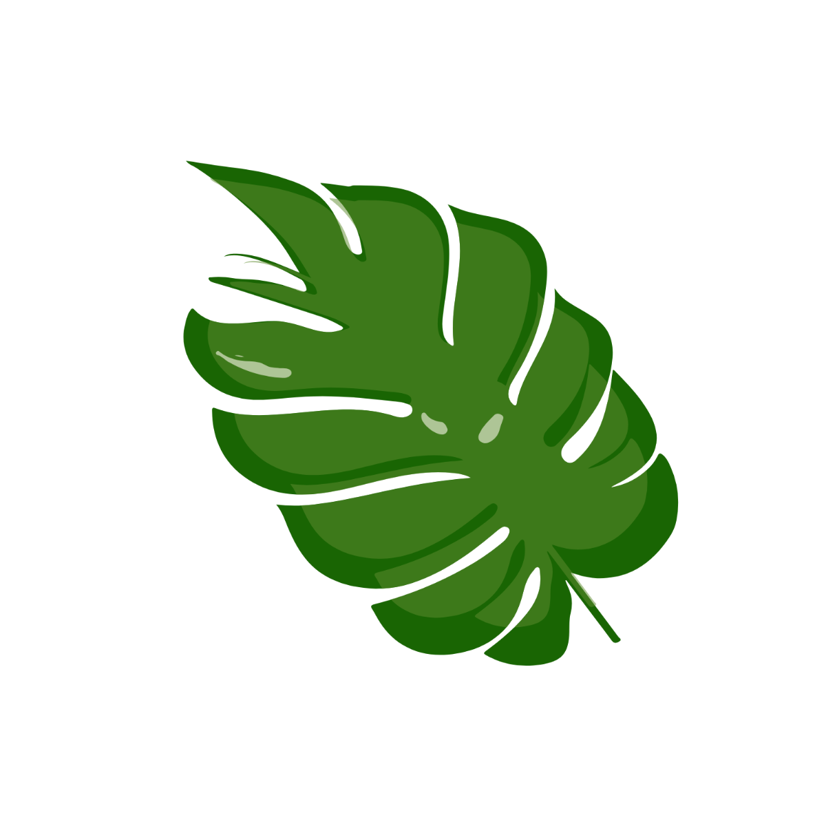 Tropical Leaves Clipart - Edit Online | Template.net