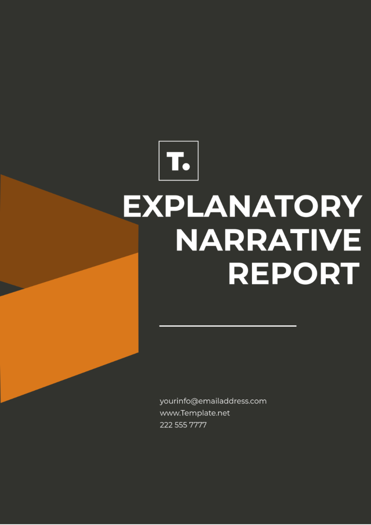 Explanatory Narrative Report Template - Edit Online & Download