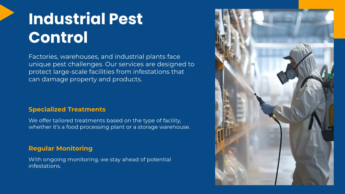 Free Pest Control Service Presentation Template to Edit Online