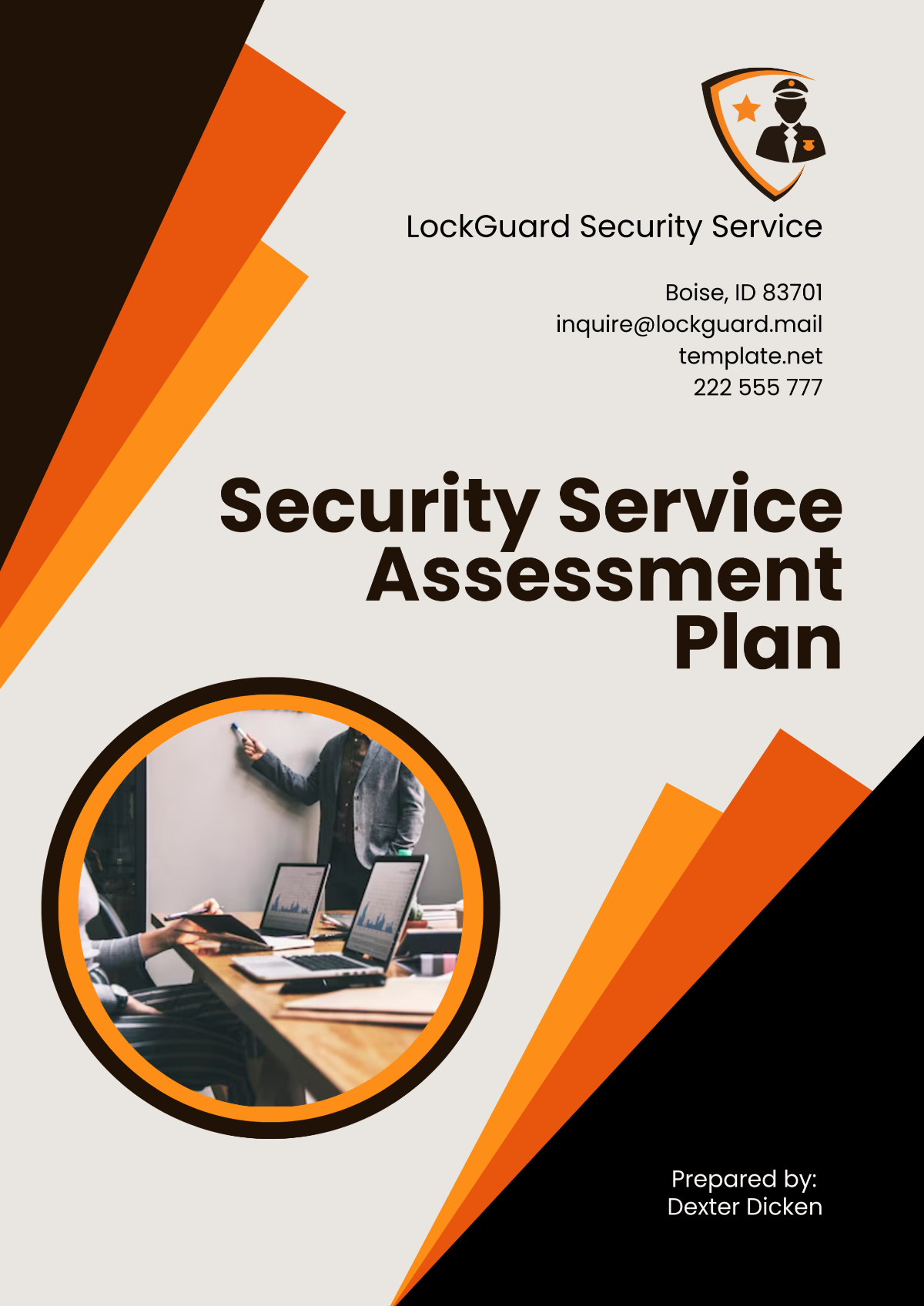 Security Service Assessment Plan Template - Edit Online & Download